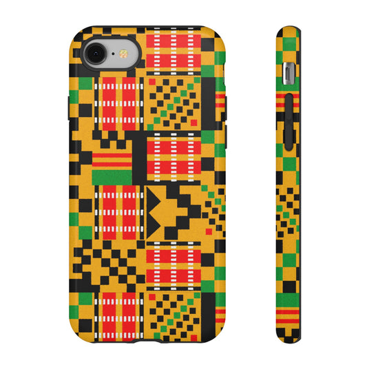 iPhone Kente Tough Cases | Ankara iPhone Case | Afrocentric iPhone Case