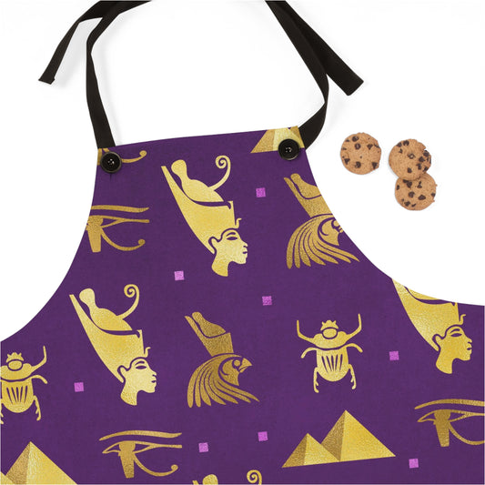 Purple Egyptian Apron