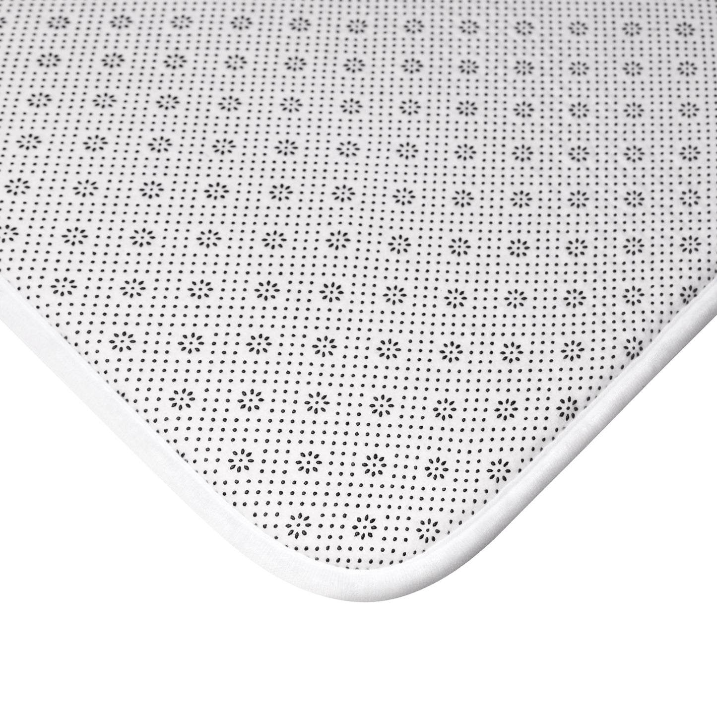 Pink/Green Queen Bath Mat