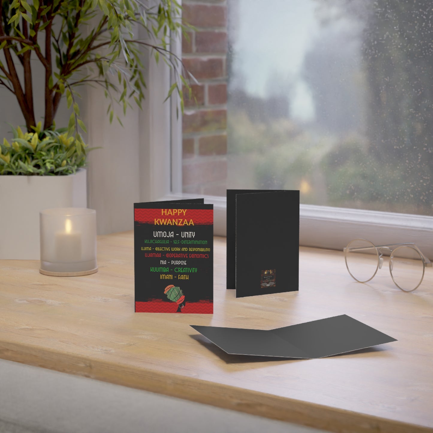 Kwanzaa Greeting Cards (1, 10, 30, and 50pcs)
