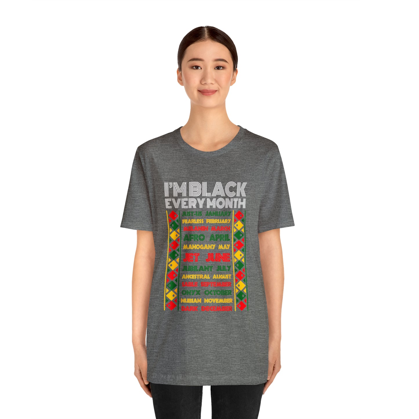 IM BLACK 365  Short Sleeve Tee