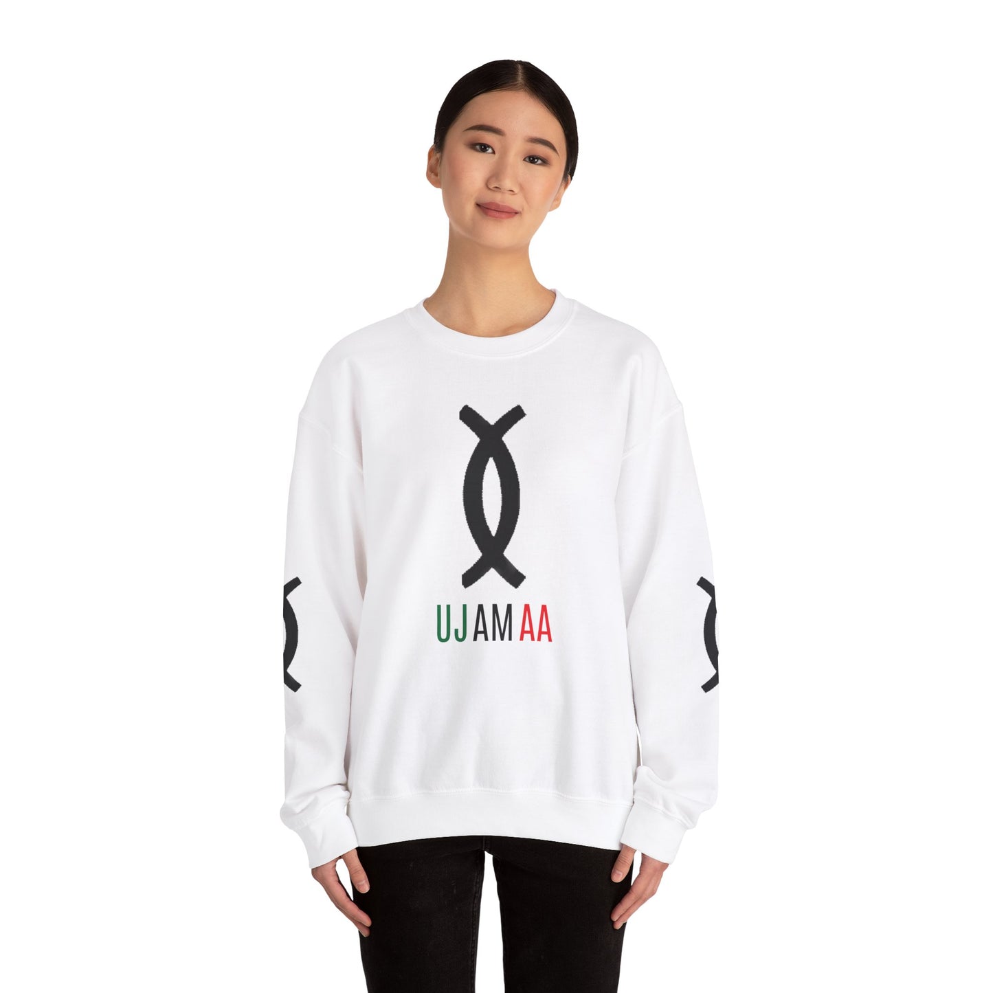 Ujamaa Kwanzaa Symbol Crewneck Sweatshirt