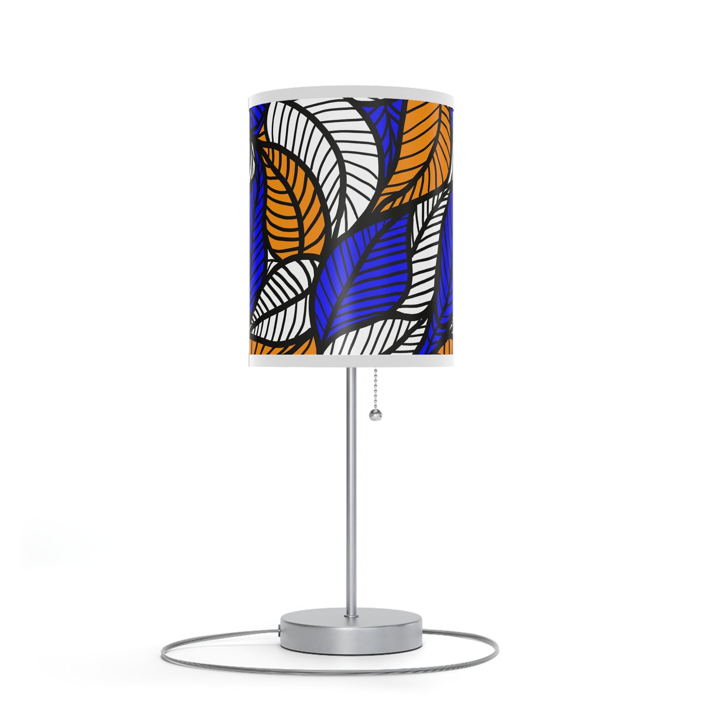 Blue Ankara Lamp on a Stand, US|CA plug