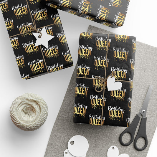 Birthday Queen Wrapping Papers