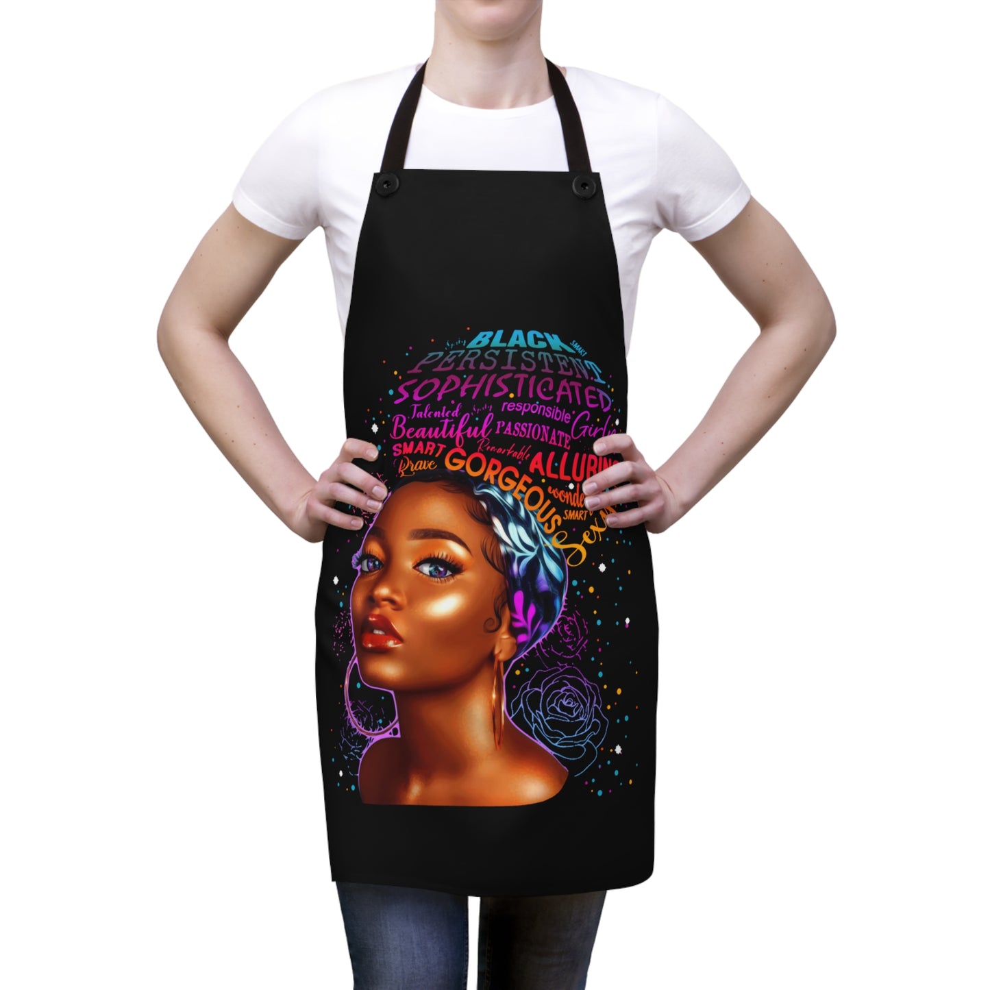 Melanin Black Queen Apron