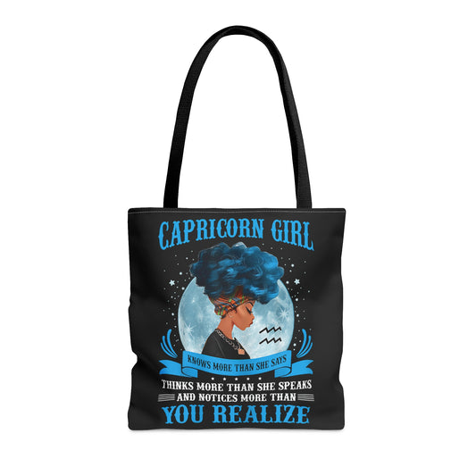 Capricorn Girl Tote Bag
