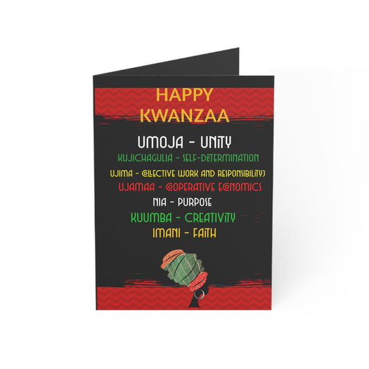 Kwanzaa Greeting Cards (1, 10, 30, and 50pcs)