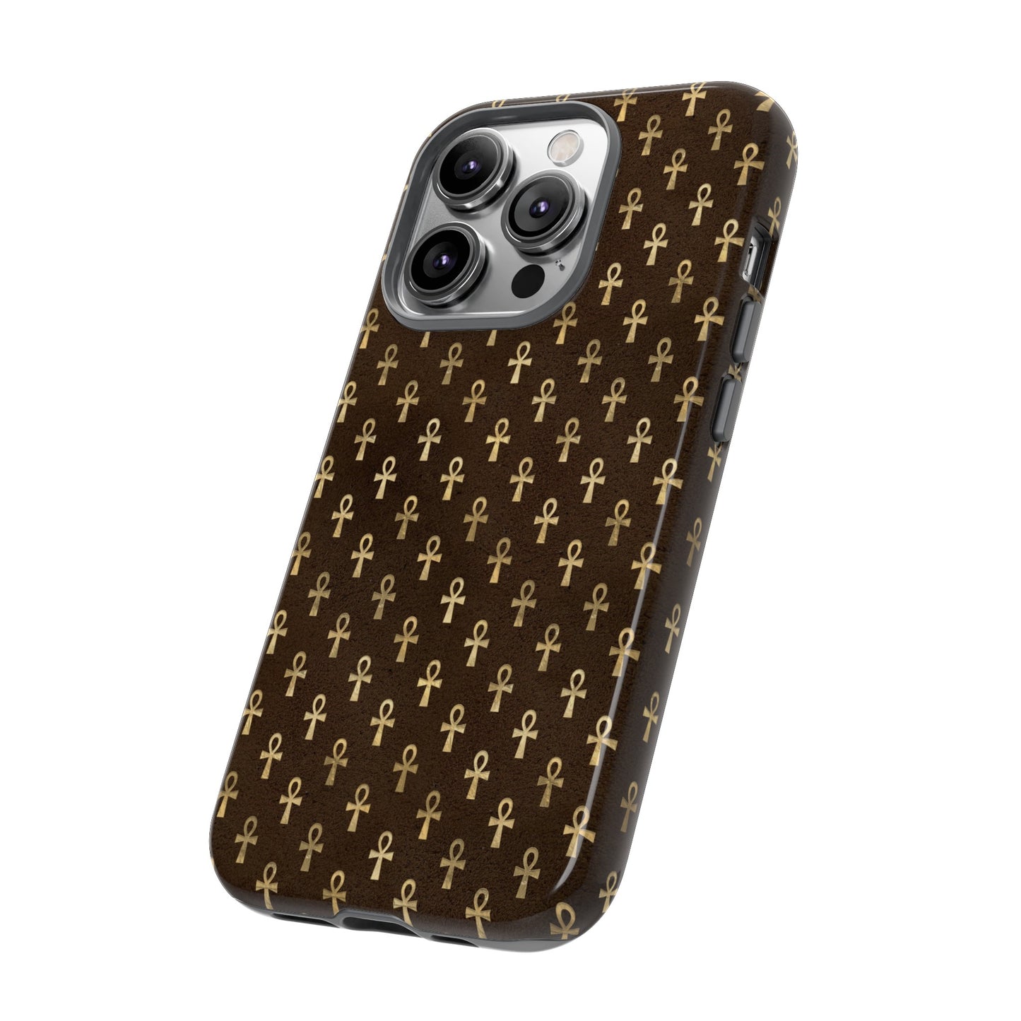 Brown Ankh iPhone Tough Cases | Egyptian iPhone Case | Ankh iPhone Case