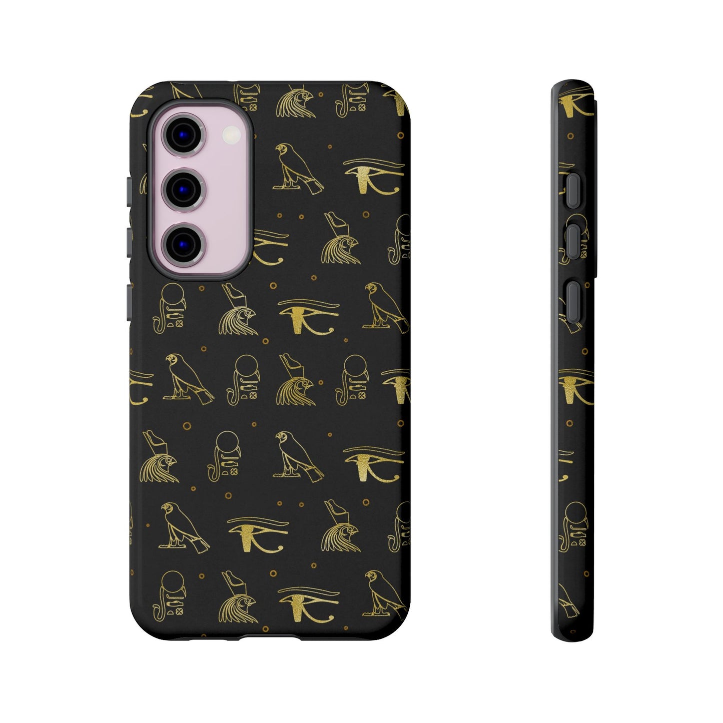 Black Gold Egyptian Samsung Tough Cases | African Samsung Case | Afrocentric Samsung Case | Egyptian Samsung Case