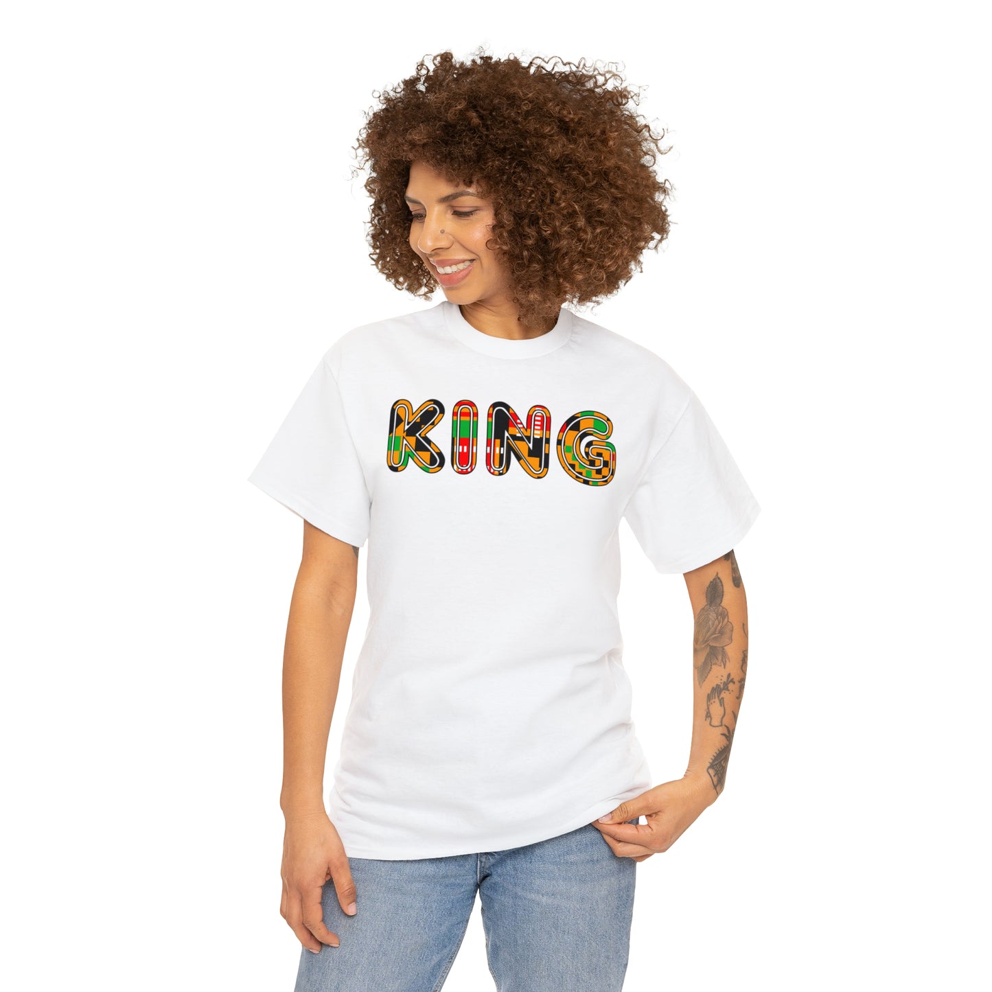Kente King Cotton Tee