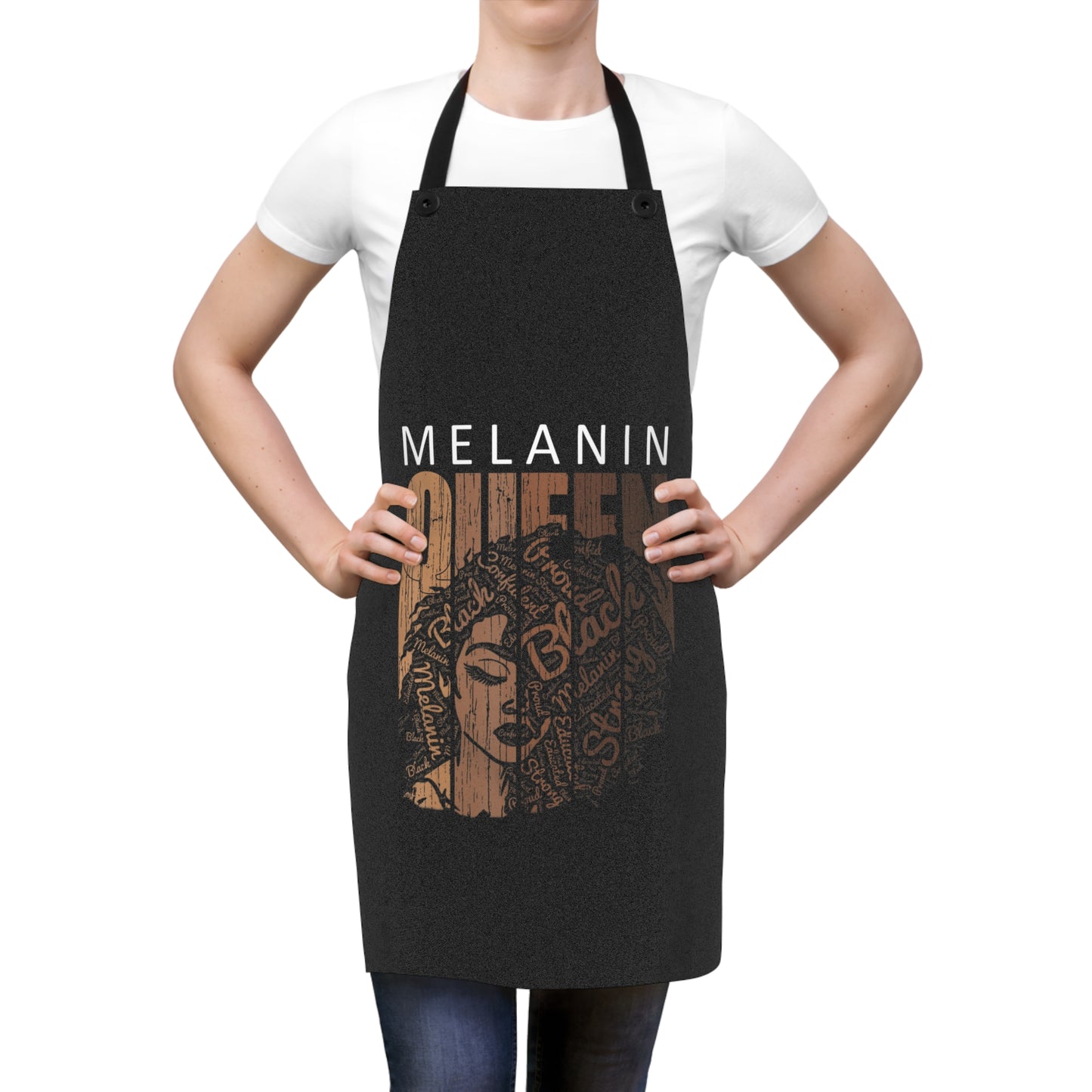 Melanin Queen Apron  ( Personalize It! )