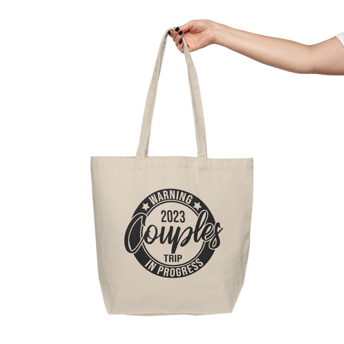 Couples Trip Canvas Tote