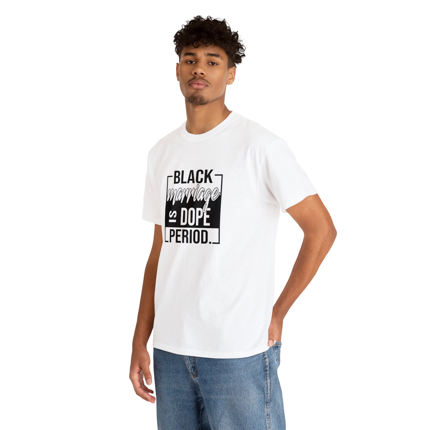 Black Marriage is Dope Cotton Tee