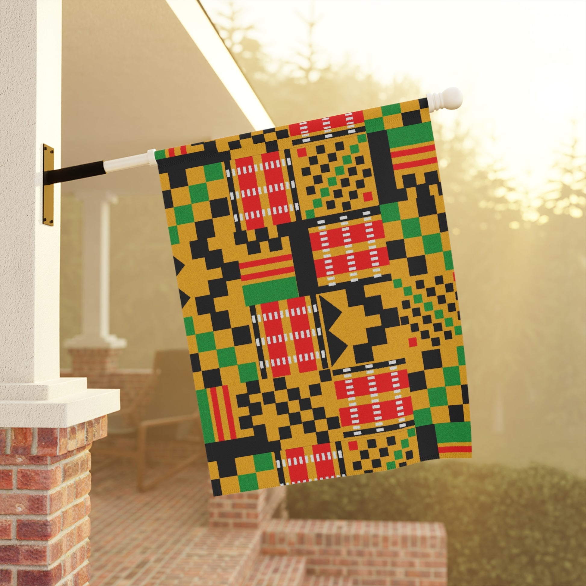 Kente Garden & House Banner