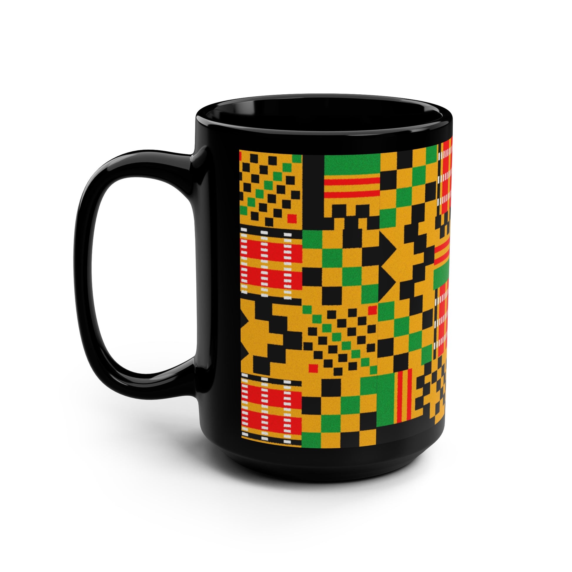 Kente Mug, 15oz | Black Gifts