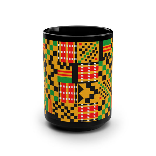 Kente Mug, 15oz | Black Gifts