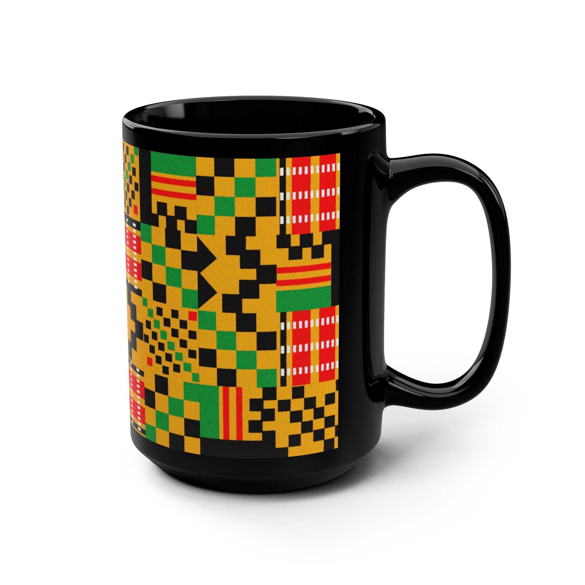 Kente Mug, 15oz | Black Gifts