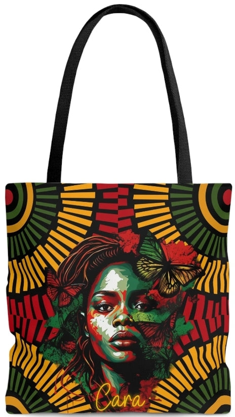 Personalized Afro Queen Bag