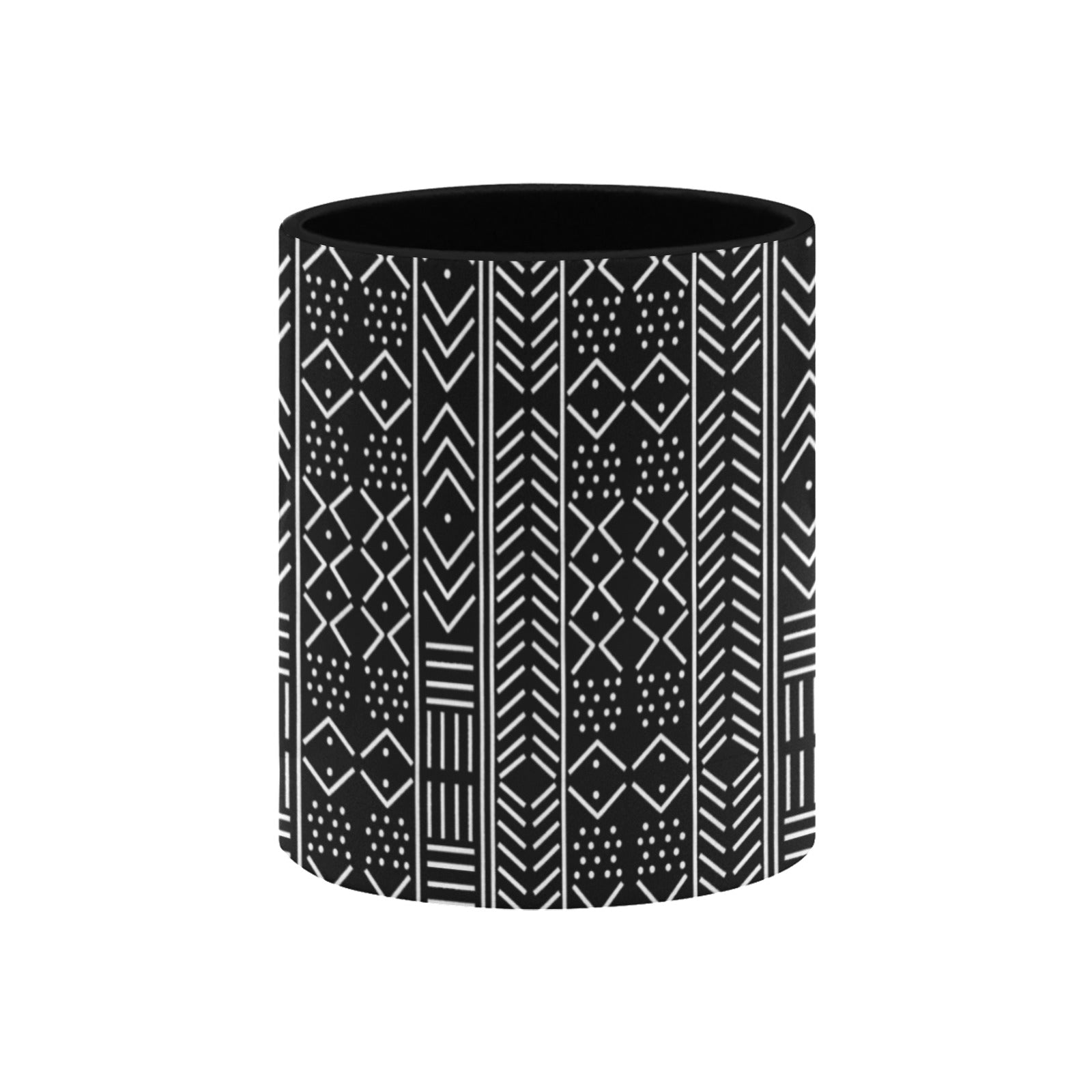 Black & White Mudcloth Inspired Mug (11oz)