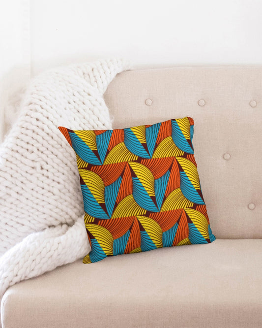 Ankara1 Throw Pillow Case 16"x16"